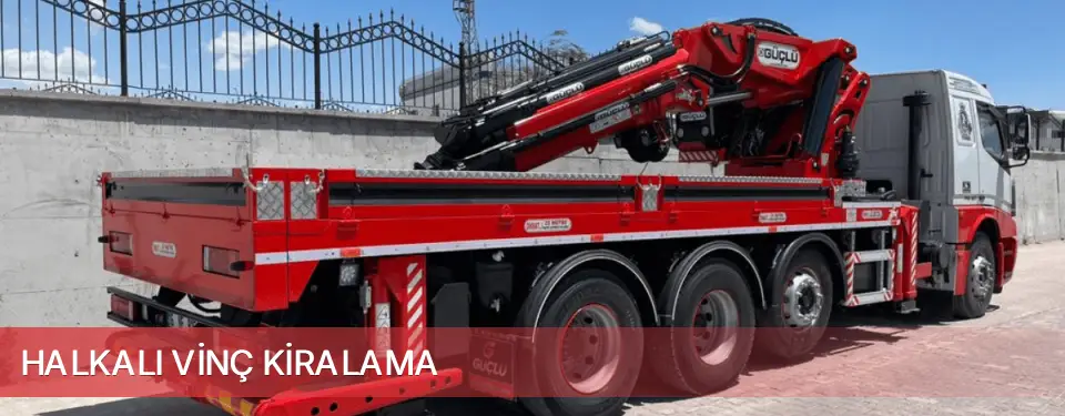 Halkalı İlçemi Vinç Kiralama